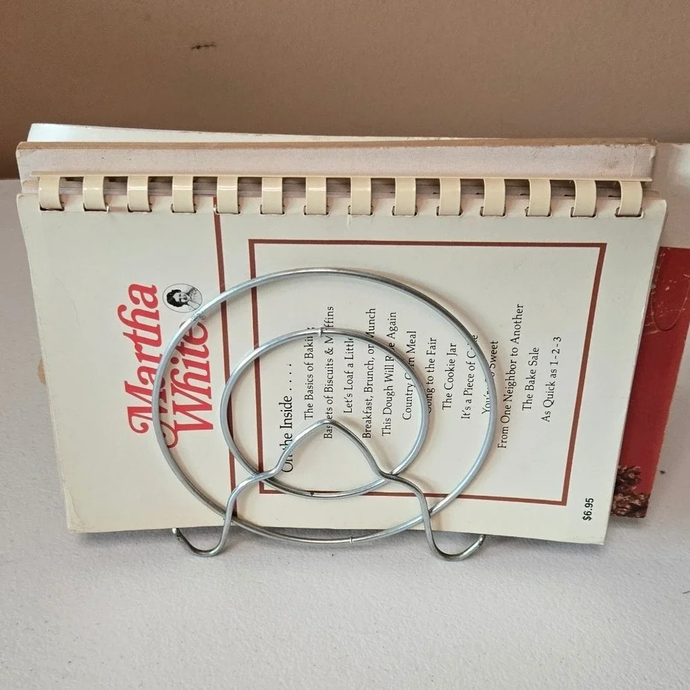 Vintage Recipe Cookbook Booklet Lot Martha White Retro Kitchen Ephemera Holder
